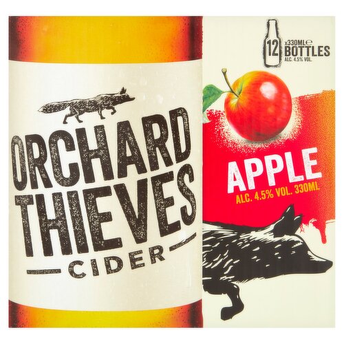 Orchard Thieves Apple Cider Bottles 12 Pack (330 ml)