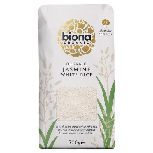 Biona Organic Jasmine White Rice (500 g)