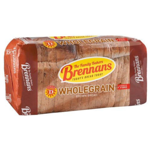 Brennans Wholegrain Brown Pan with Vitamin D (800 g)