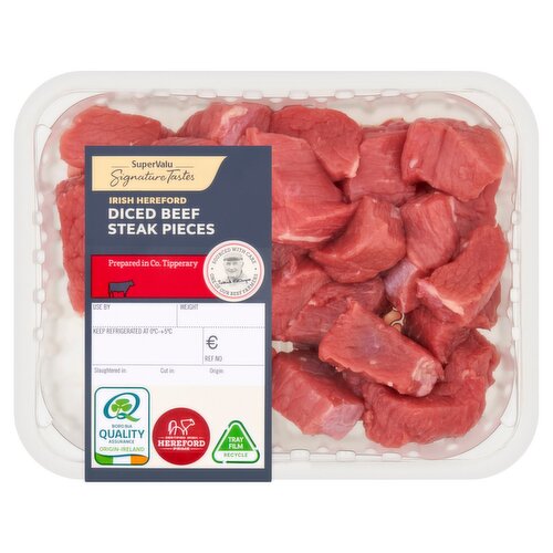 SuperValu Signature Tastes Irish Hereford Premium Diced Beef (400 g)