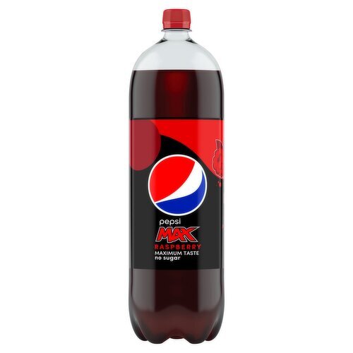 Pepsi Max Raspberry Sugar Free Cola Bottle (2 L)