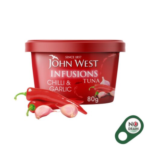 John West Infusions Tuna Chilli & Garlic (80 g)