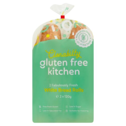 Clonakilty Kitchen Gluten Free White Rolls (220 g)