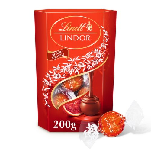 Lindor Blood Orange Milk Chocolate Cornet (200 g)