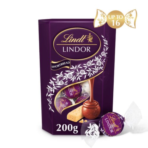 Lindt Lindor Shortbread Chocolate Truffles Box (200 g)