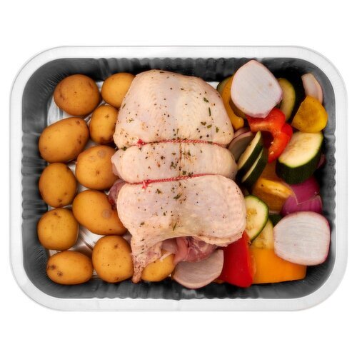 Prepared By Our Butcher Easy Carve Irish Chicken With Med.Veg & Potatoes (1 Piece)