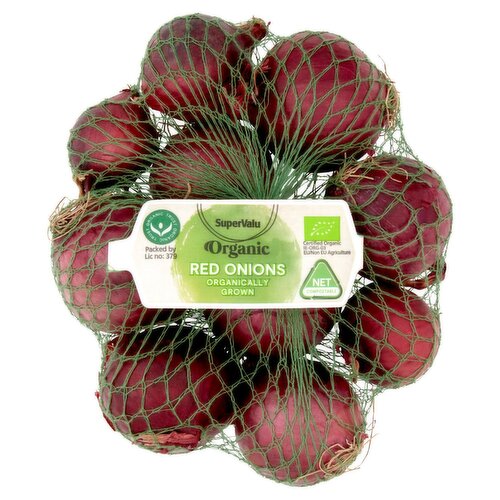 SuperValu Organic Red Onions (500 g)