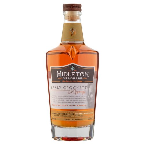 Midleton Barry Crockett Single Pot Still Whiskey (70 cl)