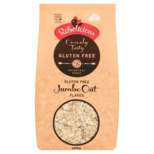 Rebelicious Gluten Free Jumbo Oats (400 g)