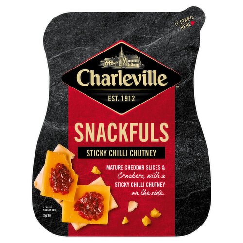 Charleville Snackfuls with Sticky Chilli Chutney (72 g)