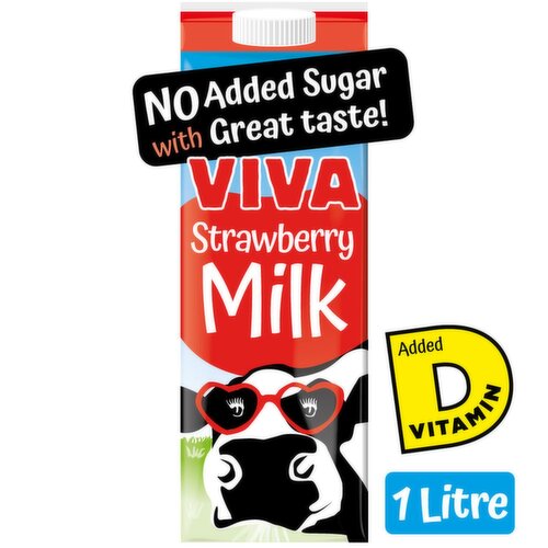 Viva Strawberry Milk 1 Litre (1 L)