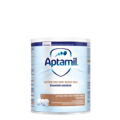 Aptamil Lactose Free First Infant Milk Formula From Birth (400 g)