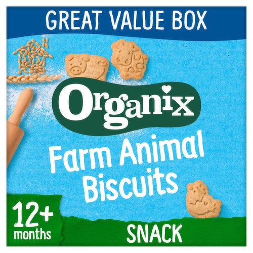 Organix Farm Animal Biscuits 12+ Months (100 g)