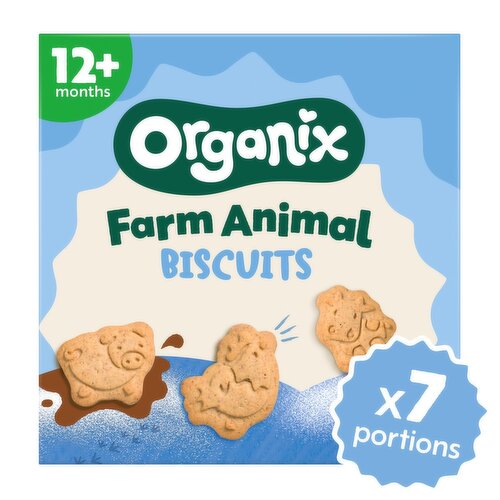 Organix Farm Animal Biscuits 12+ Months (100 g)