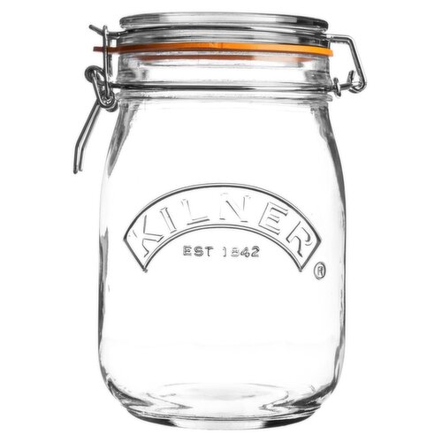 Kilner 1l Round Clip Top Jar (1 Piece)