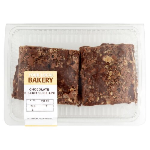 Chocolate Biscuit Slice 4 Pack (1 Piece)