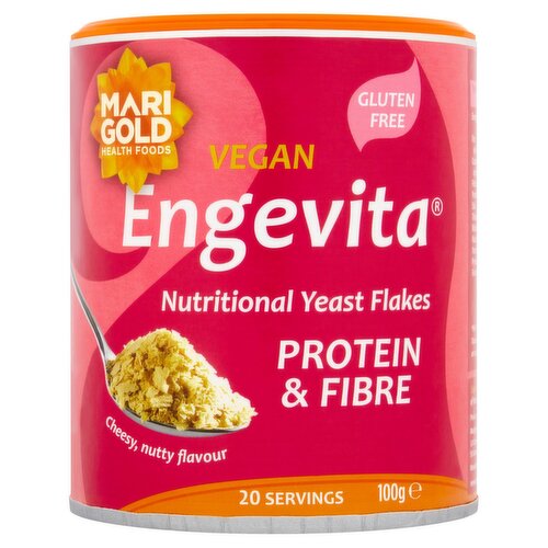 Marigold Engevita Protein & Fibre Unfortified Nutritional Yeast (100 g)