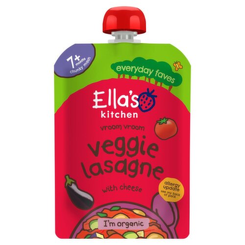 Ella's Kitchen Veggie Lasagne with Cheese 7+Months (130 g)