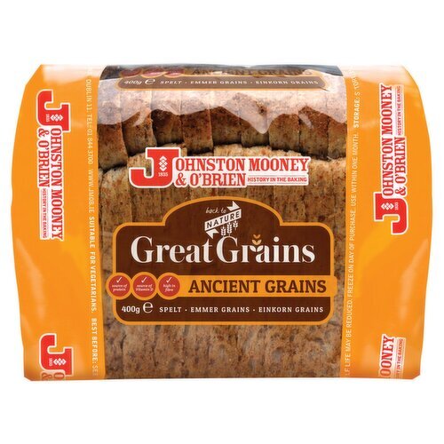 Johnston Mooney and O Brien Ancient Grains Half Pan (400 g)