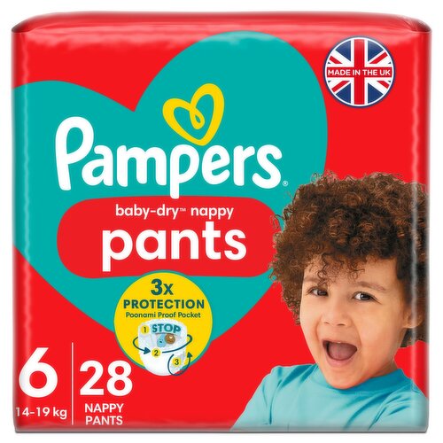 Pampers Baby Dry Pants Size 6 Ep (28 Piece)