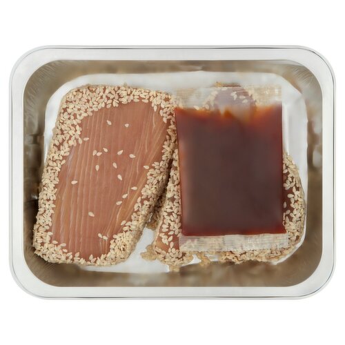 Prepared By Our Fishmonger Teriyaki Tuna with Sesame Seeds (360 g)