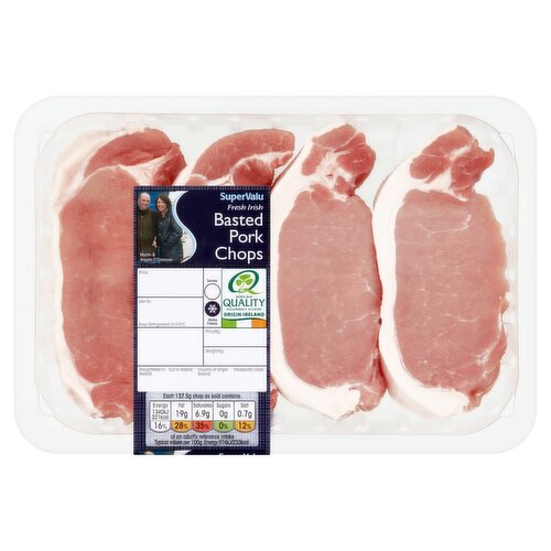 SuperValu Fresh Irish Basted Pork Chops (500 g)