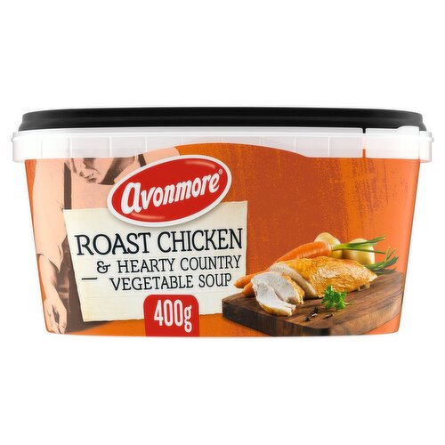 Avonmore Roast Chicken and Hearty Country Vegetable Soup (400 g)