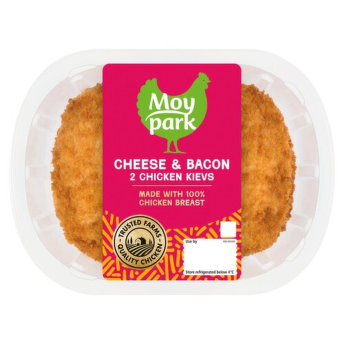 Moy Park Cheese 7 Bacon Chicken Kiev 2 Pack (260 g)