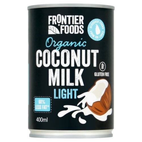 Frontier Foods Organic Light Coconut Milk (400 ml)