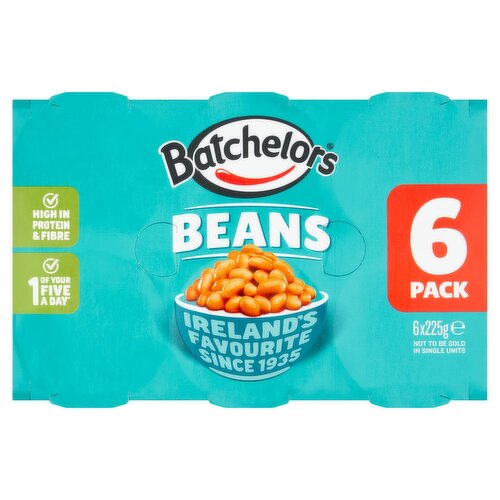 Batchelors Baked Beans 6 Pack (225 g)