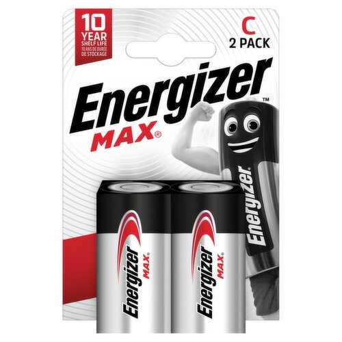 Energizer Max C Batteries 2 Pack (2 Piece)