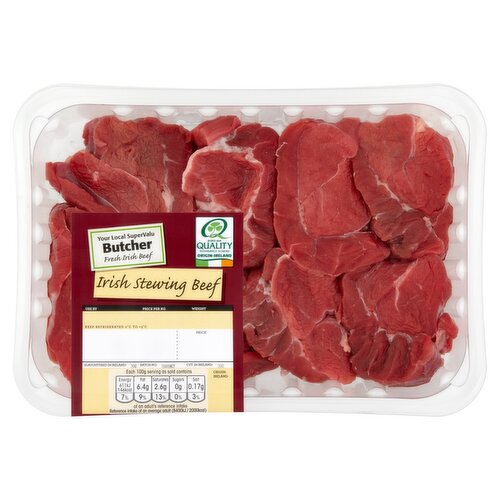 SuperValu Fresh Irish Irish Stewing Beef (600 g)