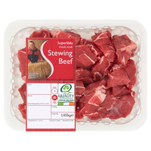 SuperValu Fresh Irish Stewing Beef (400 g)