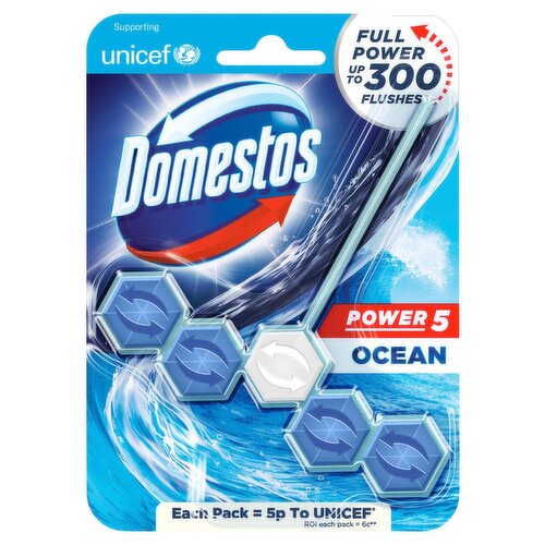 Domestos Ocean Toilet Rim Block  (55 g)