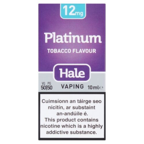 Hale Platinum E-Liquid 10ml (1 Piece)