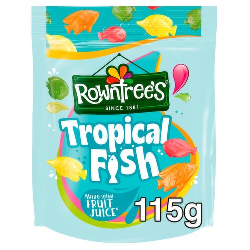 Rowntree's Tropical Fish Pouch (115 g)