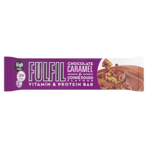 Fulfil Chocolate Caramel & Cookie Dough Vitamin & Protein Bar (55 g)