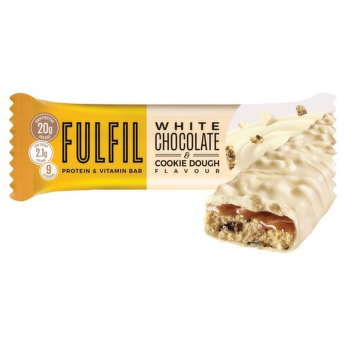 Fulfil White Chocolate & Cookie Dough Bar (55 g)