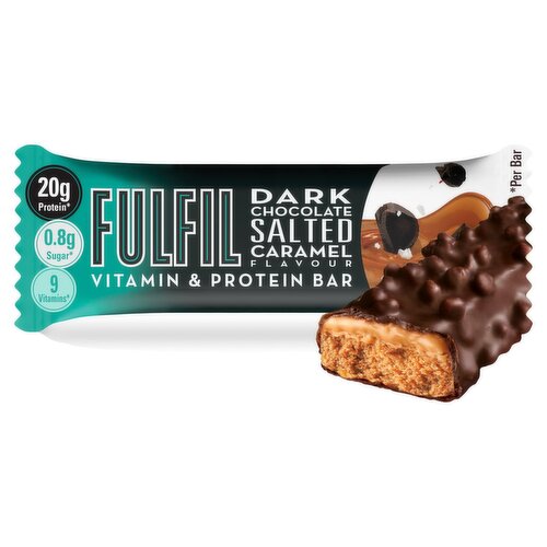Fulfil Dark Salted Caramel Vitamin & Protein Bar (55 g)