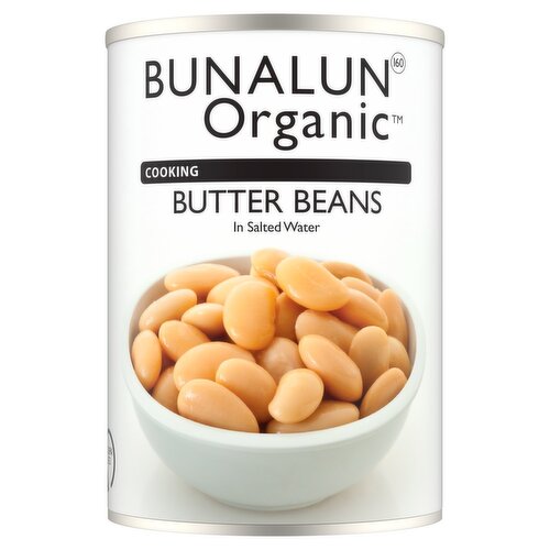 Bunalun Organic Butter Bean (400 g)