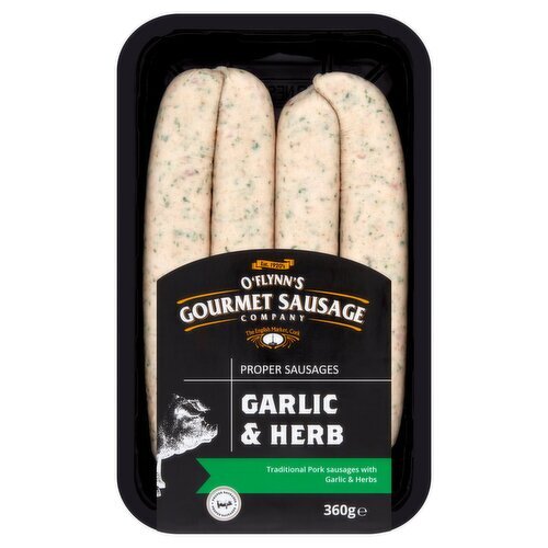 O' Flynn's Gourmet Garlic & Herb Sausage (360 g)