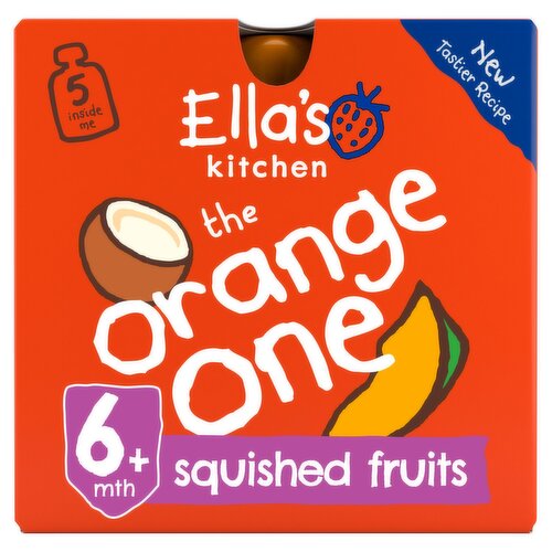 Ella's Kitchen The Orange One Smoothie 5 Pack (450 g)