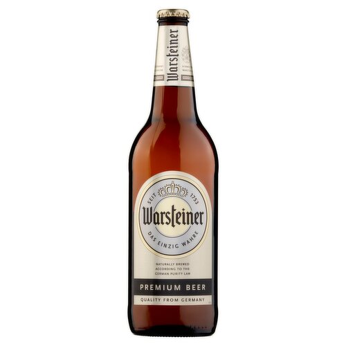 Warsteiner Premium Lager Bottle (660 ml)