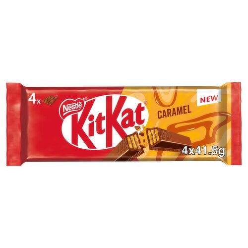 Nestle KitKat Finger Caramel 4 Pack (41.5 g)