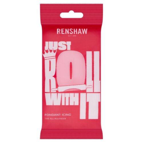 Renshaw Pink Ready To Roll Icing (250 g)