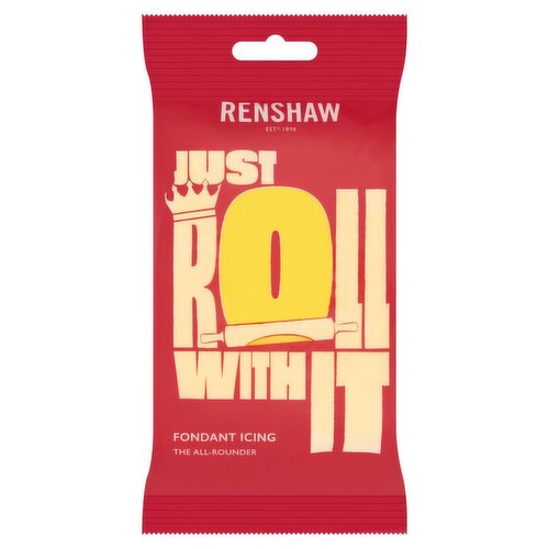 Renshaw Yellow Just Roll With It Icing (250 g)