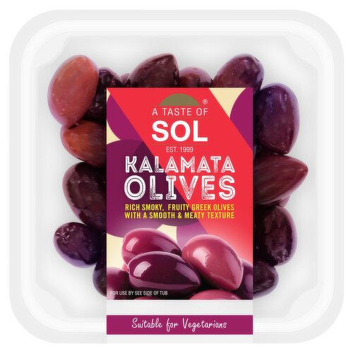 A Taste of Sol Kalamata Olives (150 g)