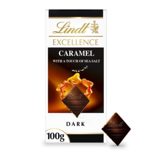 Lindt Excellence Caramel Sea Salt (100 g)