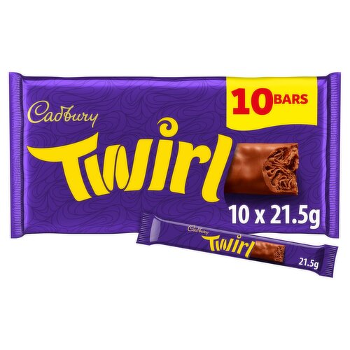 Cadbury Twirl 10 Pack (21.5 g)