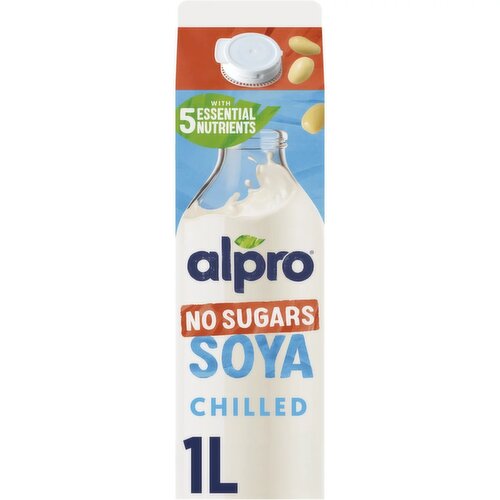 Alpro No Sugars Soya Drink (1 L)